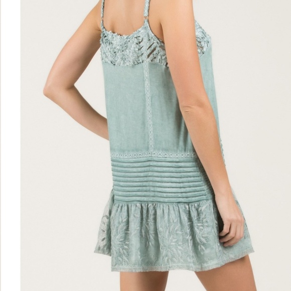 Pol Boutique Anthropologie Lace Ruffle Tank - Picture 2 of 3